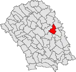 Location within the county