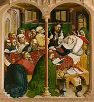 Hans Multscher - right wing of the Wurzach Altar - Google Art Project