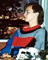 Image 103Swedish teenager with mullet haircut and abstract jumper, 1991. (from 1990s in fashion)