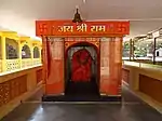 View of small Hanuman Temple at Tungareshwar Temple.