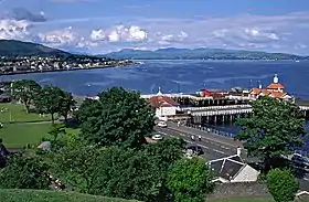 Looking north from Castle Hill, 1997