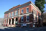 Hardwick High School, Gilbertville, Massachusetts, 1910.