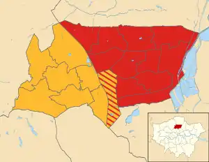 2010 results map