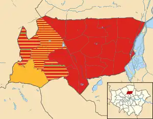 Haringey 2022 results map