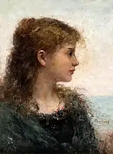 Portrait of a young woman