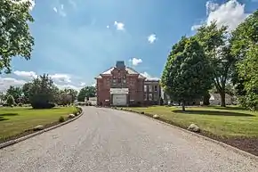 Harlan High School, built in 1908 and closed in 1965.