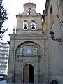 The espadaña of the Basilica de Nuestra Señora de la Vega, Haro, Spain