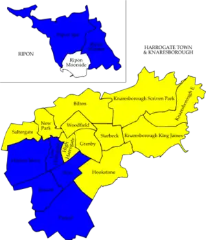 2010 results map