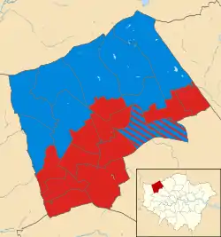 2018 results map