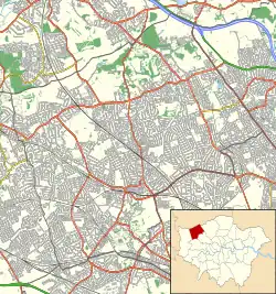 Grim's Dyke is located in London Borough of Harrow