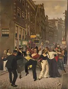 Johan Coenraad Braakensiek (1926): Hartjesdag, Amsterdam Museum.