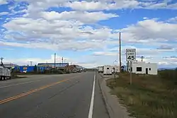 U.S. Route 24/State Highway 9 in Hartsel, September 2006