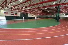 Image 22The Gordon Indoor Track sports an 80-yard sprint straight, and the track is 220 yards in length (from Track and field)