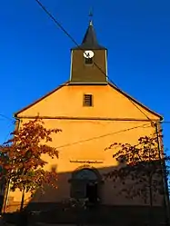 The church in Haselbourg