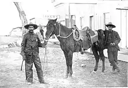 Hashknife cowboys, Holbrook, Arizona, circa 1900