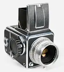 Medium format SLR by Hasselblad (Model 1600F), Sweden