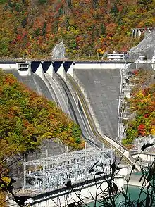 Photograph of Hatanagi-I Dam