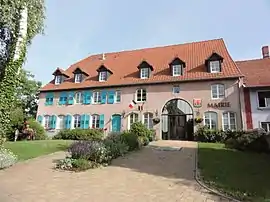 The town hall in Haut-Clocher