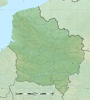 Bresle (river) is located in Hauts-de-France