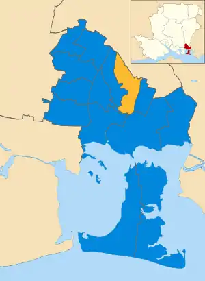 2010 results map