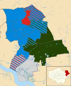 2010 results map