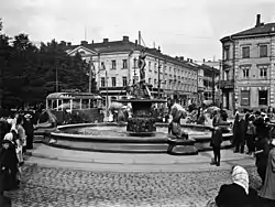 Shortly after inauguration in 1908