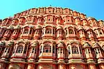 Hawa Mahal in Jaipur city, Rajasthan