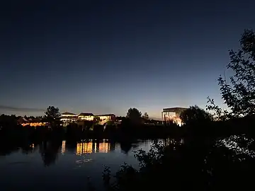 View from across the Deschutes River