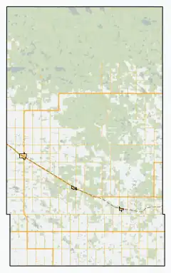 Rural Municipality of Hazel Dell No. 335 is located in Hazel Dell No. 335