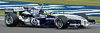 Heidfeld during the 2005 United States Grand Prix practice session