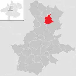 Location in the district