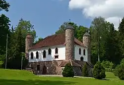 Heimtali Manor's distillery kitchen