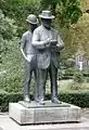 Zille Memorial in Köllnischer Park, Berlin, by Heinrich Drake