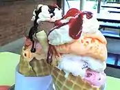 Ice cream cones