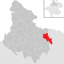 Location in the district