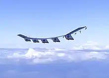 Image 50NASA's Helios researches solar powered flight. (from Aviation)