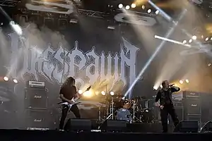 Firespawn show at the 2017 Hellfest