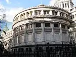 Rear part of the National Congress, Buenos Aires, Argentina.