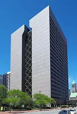 The Hennepin County Government Center, the site of the Occupy Minnesota protests.