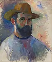 Self-portrait (Autoportrait), 1905, oil on canvas, 55 x 46 cm, private collection