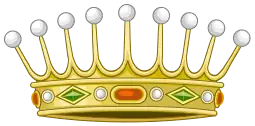 A coronet of a Spanish count