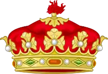 Coronet of a Spanish grandee