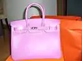 A Birkin bag