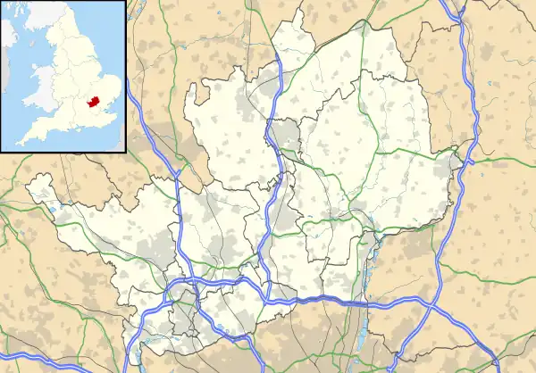 Thundridge is located in Hertfordshire