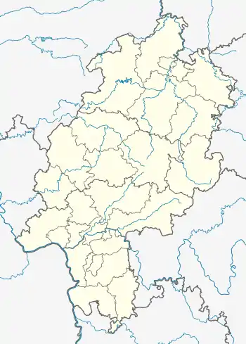 Spangenberg  is located in Hesse