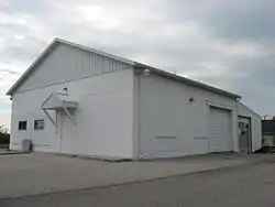 Township hall, northeast of Hicksville