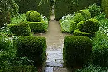 Image 31White garden at Hidcote Manor Garden, one of several garden rooms there. (from History of gardening)