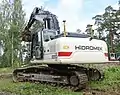 Hidromek Crawler excavator.