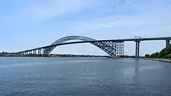 The Bayonne Bridge, the 6th longest steel arch bridge in the world.