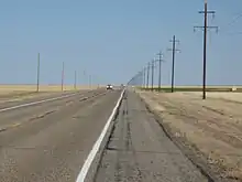 U.S. Route 412 in Cimarron County.